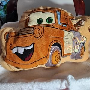 Disney Pixar The World of Cars Pillow "Tow Mater"